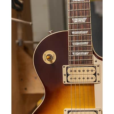 Gibson  Les Paul Standard '50s Double Trouble Electric Guitar 2025 -  Vintage Tobacco Sunburst image 6