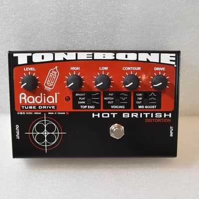 Radial Tonebone Hot British ディストーション Radial Tonebone Hot British Distortion - YouTube