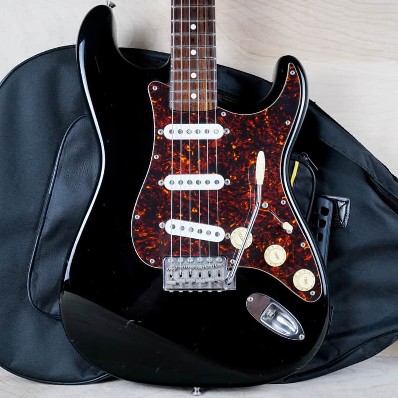 Fender ST62-60US Stratocaster Reissue CIJ 2004 Black Kanda Order Series USA Vintage PUs Japan w/ Bag image 1