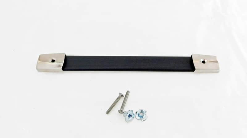 RELIABLE HARDWARE RH-0585-A 8" Nickel Strap Handle for Case, Amp, Speaker image 1