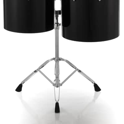 Pearl 14+16 Concert Gabon Mahogany Single Head Tom Set W/Bt3 & 7/8" Receiver & T-895 Stand image 2