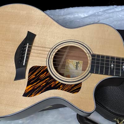 NEW! Taylor 312ce V-Class Grand Concert Acoustic-Electric Guitar - Natural - 4.3lbs - Authorized Dealer - G06220 image 2