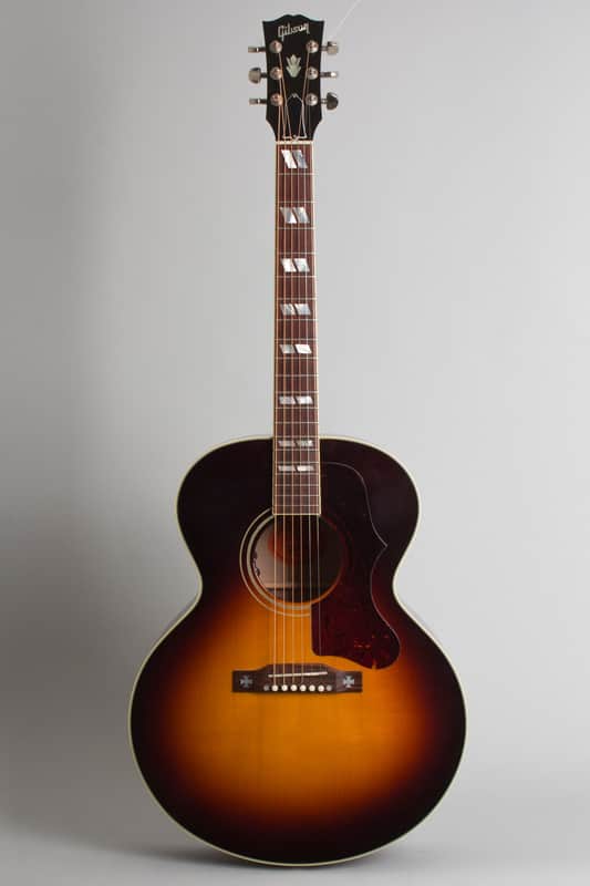 Gibson J-185 Custom Shop Red Spruce Flat Top Acoustic Guitar (2015), ser. #12015066, original black hard shell case. image 1