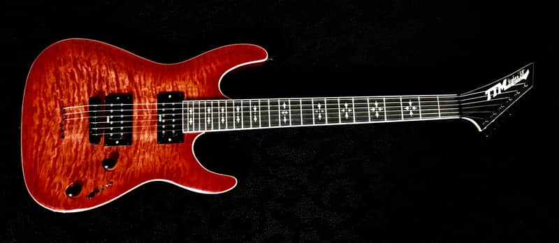 TTM Stephan Lill "VANDEN PLAS" Signature Model 2017 Raging Red Quilt Top image 1