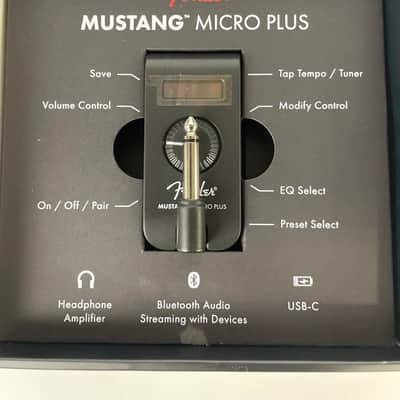 Fender Mustang Micro Plus Personal Guitar Headphone Amplifier image 4
