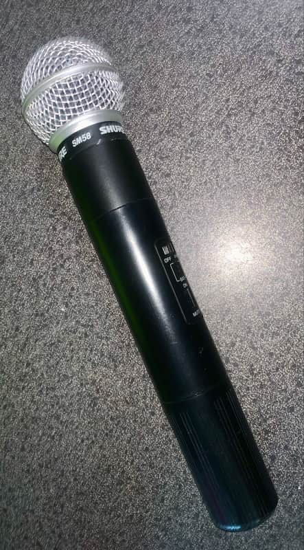 Shure lx2 SM58 wireless mic microphone image 1