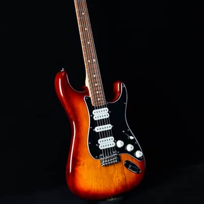 Fender Player Stratocaster HSH with Pau Ferro Fretboard 2022 - Tobacco Sunburst image 2