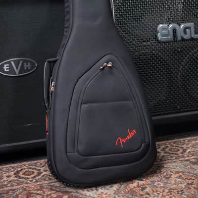Fender Acoustasonic Player Telecaster Electric Guitar - Brushed Black with Structured Gig Bag image 17