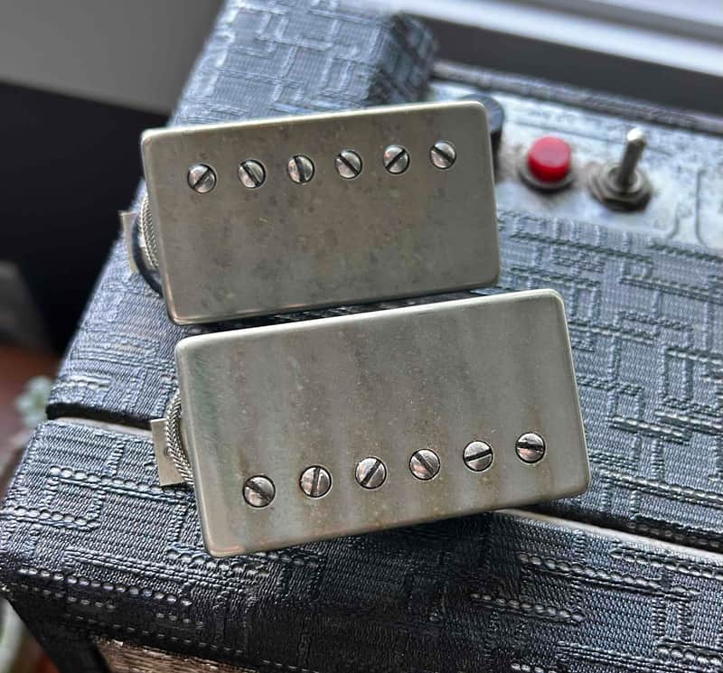 OX4 Carter Humbuckers- Aged Nickel image 1