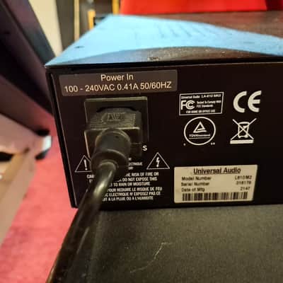 Universal Audio LA-610 MkII Tube Channel Strip 2008 - Present - Black image 4