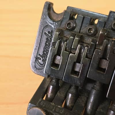 Vintage CHARVEL Jackson Floyd Rose Schaller JT-590 Tremolo Bridge BLACK GERMANY image 3