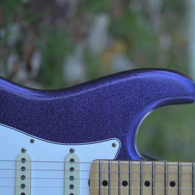 Fender Custom Shop F22 LTD '69 Stratocaster, Journeyman Relic - Aged Purple Sparkle image 11