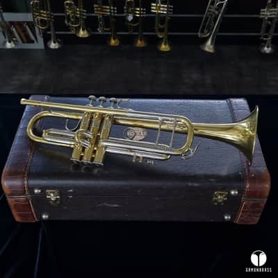 70`s Vincent Bach Stradivarius trumpet case mouhtpiece GAMONBRASS image 5