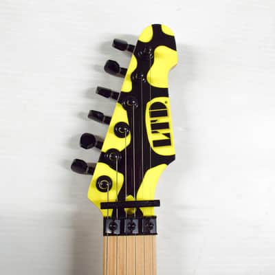 ESP LTD GL-200MT George Lynch Signature - Yellow with Tiger Graphic image 8