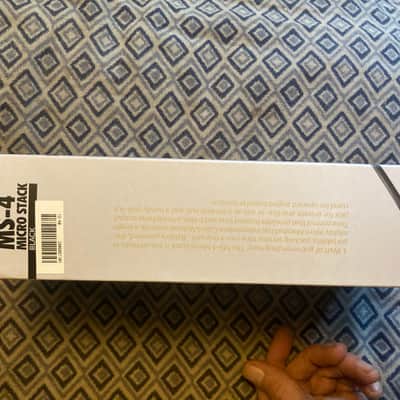 Marshall Micro Stack MS4 2-Watt 2x2" Battery-Powered Guitar Combo 2012 - Present - Black image 10