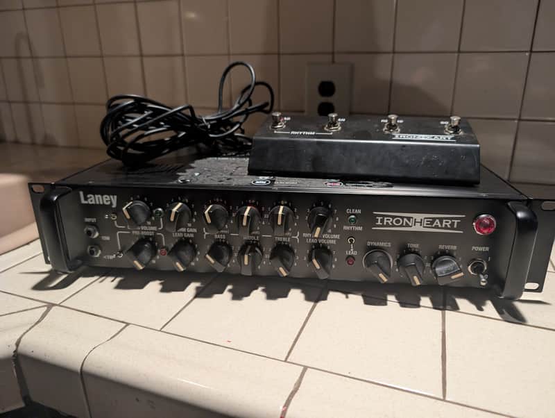 Laney IRT-Studio Ironheart Rackmount Tube Guitar Amp Head 2010s - Black image 1