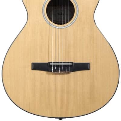 Taylor 212ce-N Plus Grand Concert Acoustic-electric Nylon-string Guitar - Natural image 2