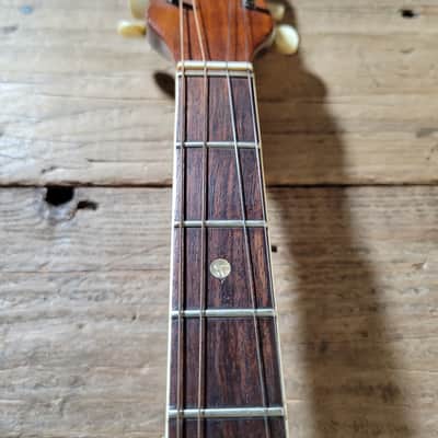 Framus Tenor 4 String Banjo 1960s w/ Chipboard Case image 23