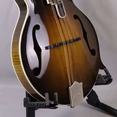 Bourgeois M5-F-SB: F-style, F-hole Mandolin (Sunburst) Aged Tone Adirondack Spruce Top, Aged Tone European Maple back and sides. 2026 image 4