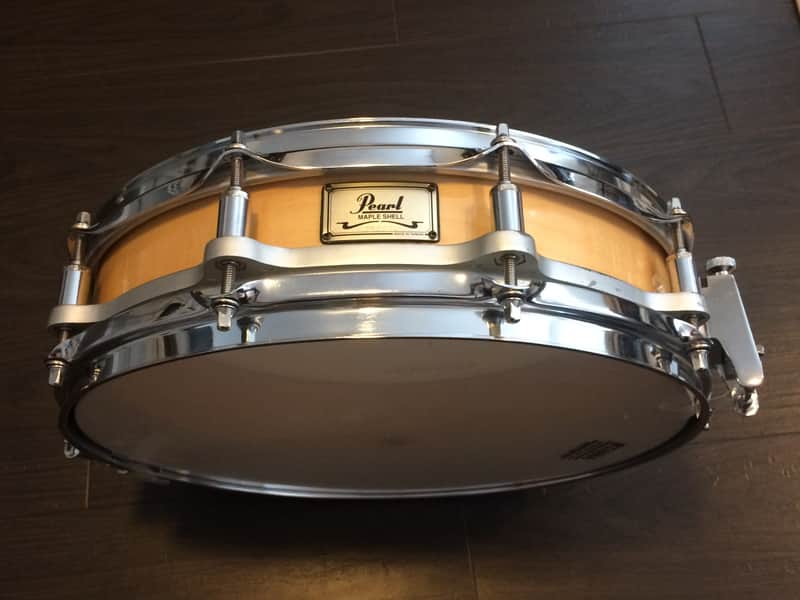 PEARL 14" x 3.5" FREE FLOATING All Maple shell piccolo snare drum Free floater image 1