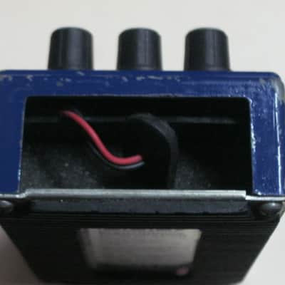 used naturally reliced from player's wear vintage DOD FX35 Octoplus - Octave effect pedal for guitar or bass, ANALOG, mid to late 1980s, USA (MISSING Batery Cover) + extra battery CLIP (NO box / NO paperwork / NO adaptor) image 21