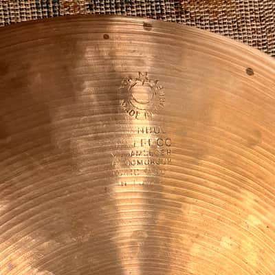 RARE Istanbul Pre Split AGOP MEHMET PAPER THIN SPLASH 10” 242 g SUPER CLEAN! Actually Splashes image 4