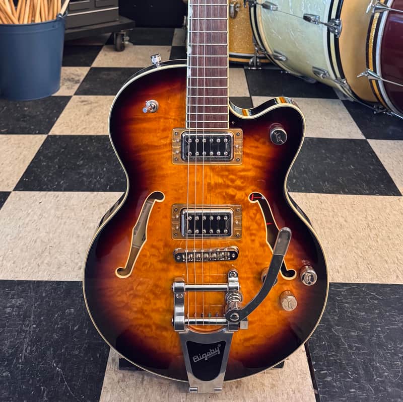 Gretsch G5655T-QM Electromatic Center Block Jr. 2023 - Present Sweet Tea image 1