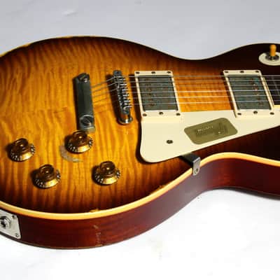 2013 Gibson Custom Shop JOE PERRY 1959 Les Paul Tom Murphy Aged 59 Reissue R9 Slash image 5