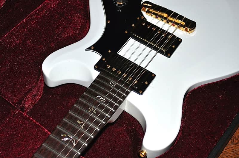 ギター PRS mira jet white Limited Edition Prs Mira LTD 2008 Jet White/ Gold | Reverb