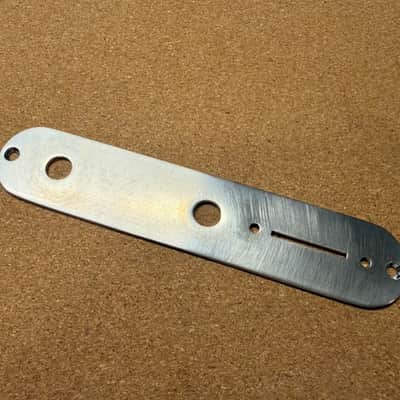 Allparts Control Plate Fender Telecaster Tele Chrome- Aged Relic'd image 1