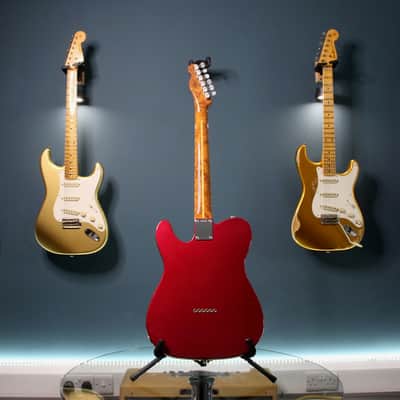 Fender CS Masterbuilt Tele by Yuri Shishkov 2017 - Dark Cherry image 15