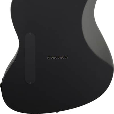 Fender Jim Root Signature Jazzmaster Electric Guitar, Ebony Fingerboard, Flat Black image 3