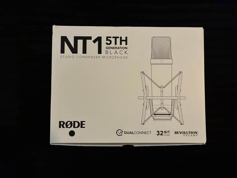 RODE nt1 5th gen studio condenser microphone 2026