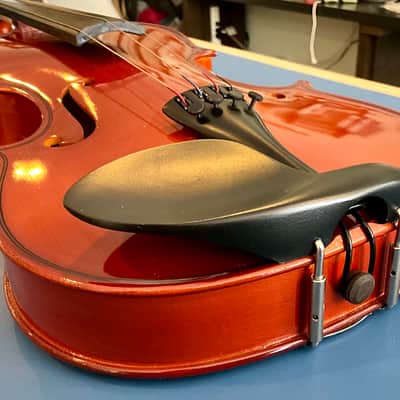 4/4 Violin 72960 w/ Case, Bow, & Xtras image 5