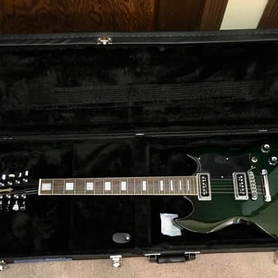 DeArmond S-73-12 12-String 2000 - 2001 Emerald Green Transparent image 8