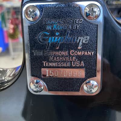 Epiphone Strat Black image 2