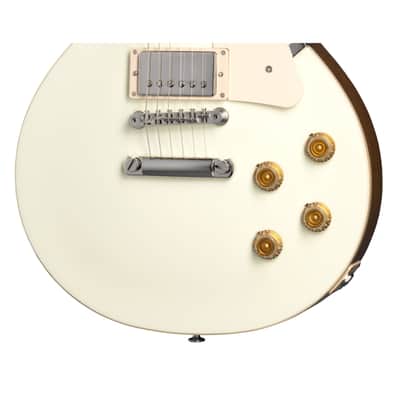 Gibson Les Paul Standard '50s Plain Classic White Top - Single Cut Electric Guitar image 5