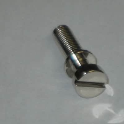 one pair of rarely handled, near A+ genuine Gibson Nickel STUDS, also called Mounting Pieces (NO anchors) for PTTP-015 Nickel Stop Bar Tail piece (Stop Bar Tailpiece NOT included) nickel finish (ninc alloy metal) image 15