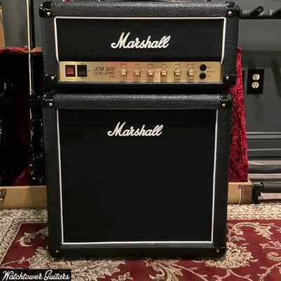 Marshall Studio Classic SC20H "JCM 800 Lead Series" 20-Watt Guitar Amp Head & SC 1x12 Cabinet image 1