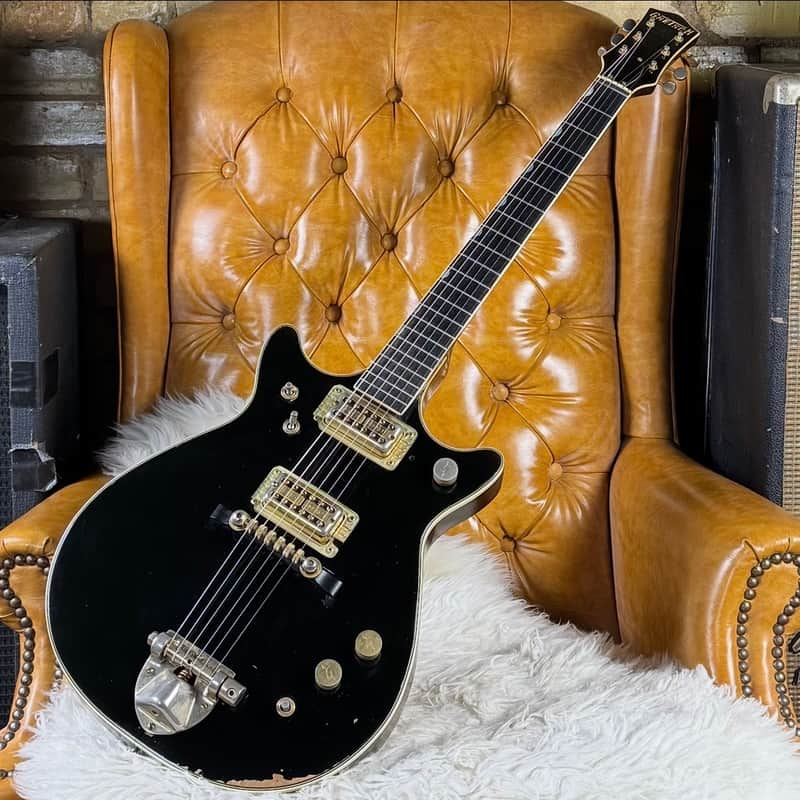 1962 Gretsch 6128 Duo Jet Vintage Made In USA Malcom Model Electric Guitar W/ Original Hardshell Case! image 1