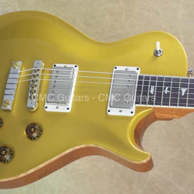 PRS Paul Reed Smith Single Cut SC245 Gold Top Guitar image 3