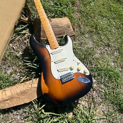 Vintage 1st Year 1982 Fender Fullerton 1957 Stratocaster Guitar Reissue image 7