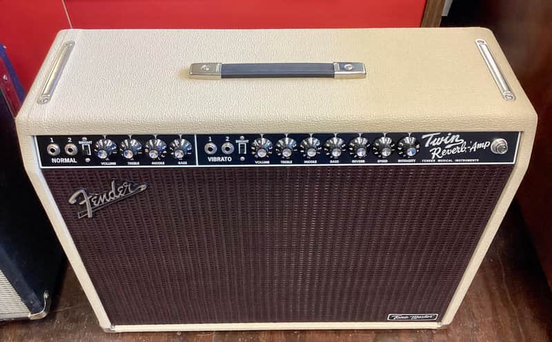 Fender Tone Master Twin Reverb 2-Channel 85-Watt 2x12" Digital Guitar Combo 2020 - Present - Blonde image 1