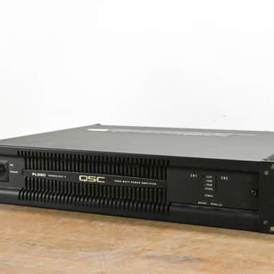 QSC PL380 Powerlight 3 Series 2-Channel Power Amplifier CG012G7 image 1