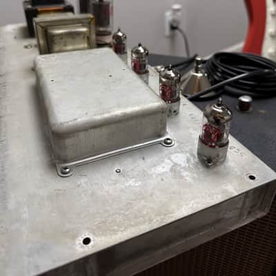 Fender Bandmaster 40-Watt 2-Channel 2x12" Piggyback Guitar Amp 1967 - Newly Serviced! image 13