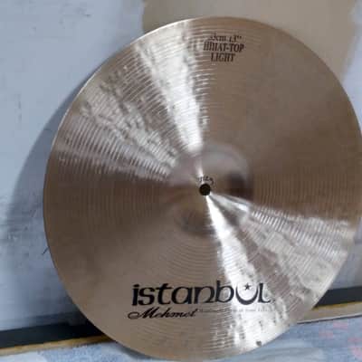 Istanbul Mehmet 13" Traditional Series Light Hi-Hat Cymbal (top) 2010s - Traditional image 9