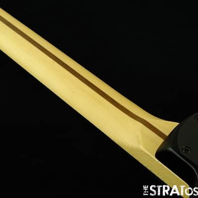 Fender American USA Jim Root Jazzmaster BODY + NECK Mahogany Ebony Flat Black image 9