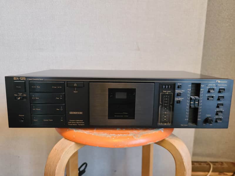 Nakamichi 2 Head Cassette Deck BX-125 image 1