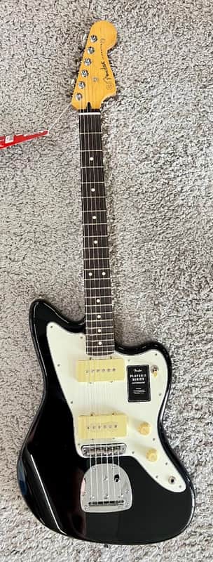 Mint Fender Player II Jazzmaster Electric Guitar, Rosewood Fingerboard, Black - MIM