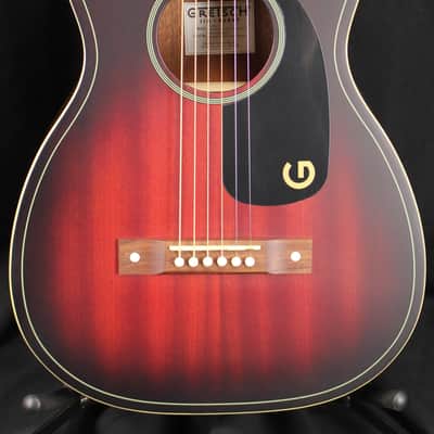 Gretsch Jim Dandy Parlor Acoustic Guitar Deep Cherry Burst image 1